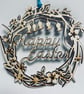 'Happy Easter' wreath (medium) - Image 5