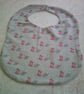 Babies Christmas Bib with Grey Bear and Parcels - Image 1