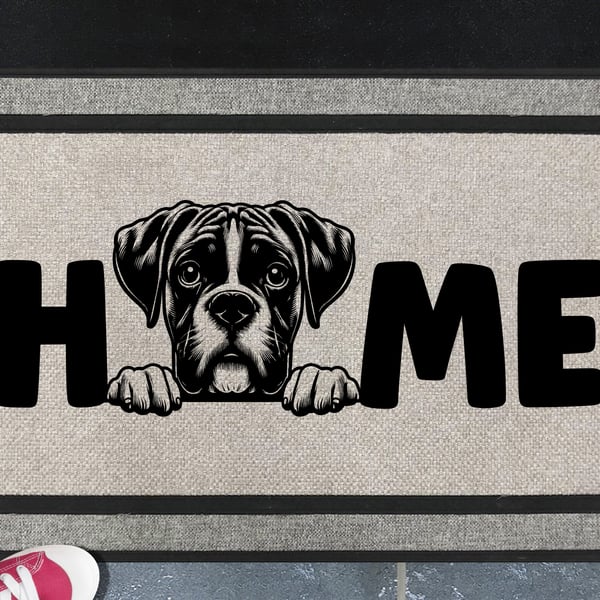 Boxer Home Door Mat No.4 - All Weather Doormat - 45x70cm 