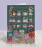 Set of 3 Cards, Nature Wheel of the Year, Tea Plants and Baby Animals  - Image 7