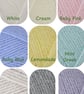 Hand Crochet Baby Blanket, Choice of Colours, Approx 24" x 32" Extra Thick Cosy - Image 3