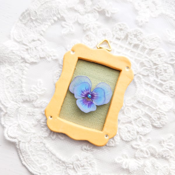 Tiny Floral Wall Hanging