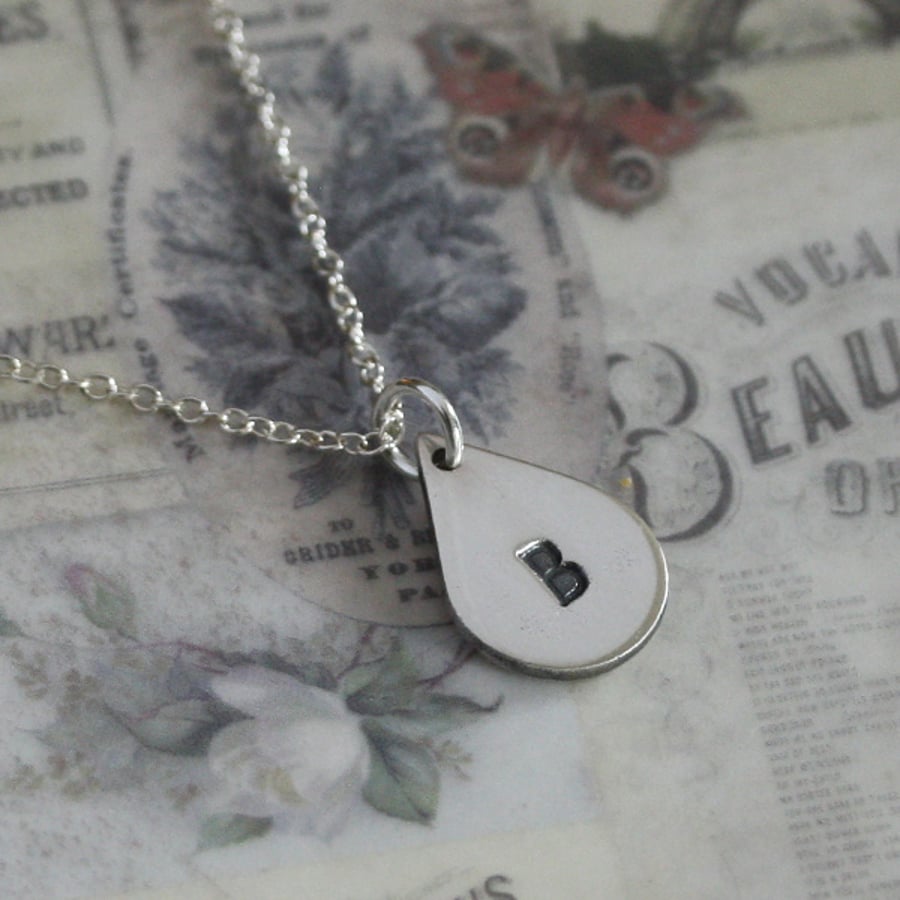 Personalised Silver necklace