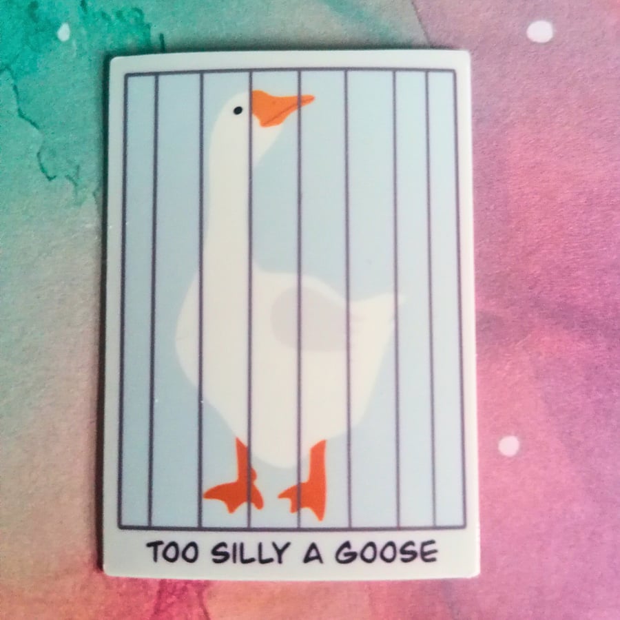 Too Silly Vinyl Sticker