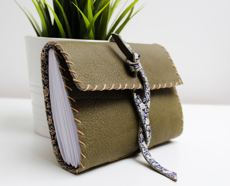 Leather notebook 