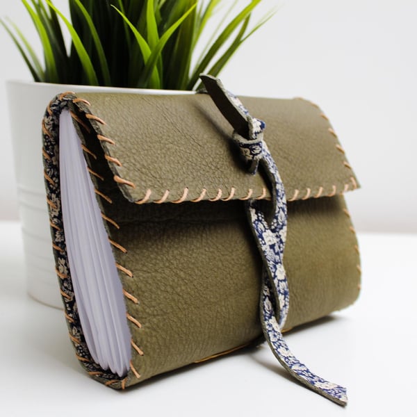Leather notebook 