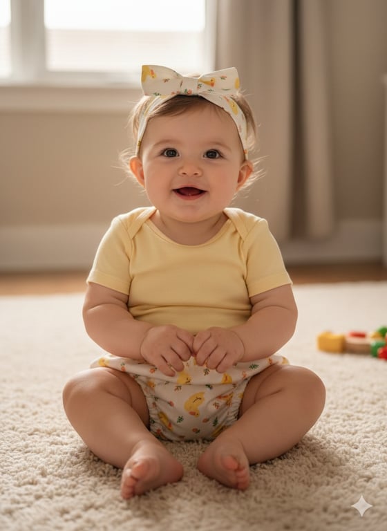 Bloomers and headband age 3mth to 18mth