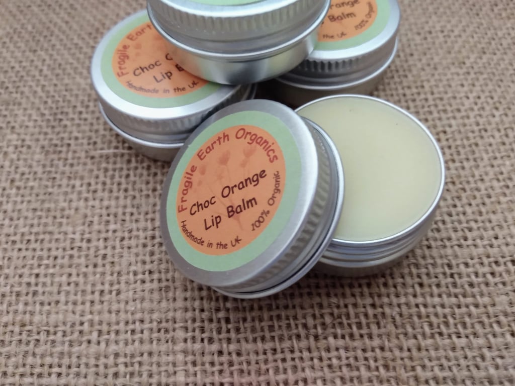Organic Chocolate Orange Lip Balm