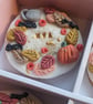 Personalised, Hand-Iced Cosy Season Biscuit Gift Box, Thoughtful Autumn Gift  - Image 3