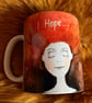 Double sided mug "I hope" & "This too shall pass" - Image 3
