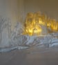 Light Up Paper City, Handmade Book Sculpture Lamp, Whimsical Bookshelf Diorama - Image 5