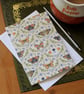 Single Ogee Butterfly Greetings Card - A6 Size