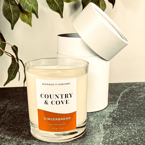Gingerbread Scented Candle 200g