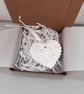 Textured Hanging Heart Aroma Stone - Essential oil Diffuser - Image 6