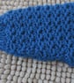 18" Baby Boys Patterned  Blue Cardigan with collar - Image 3