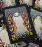 spring ghost - original aceo illustration