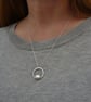Perfectly Imperfect - Sterling Silver Wave Pendant - Image 7