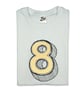 8 birthday shirt, 8th Birthday outfit, 8 year old girl boy Number eight T-Shirt - Image 3