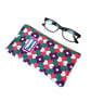 Handmade Padded Specs Case, Soft Green Glasses Pouch