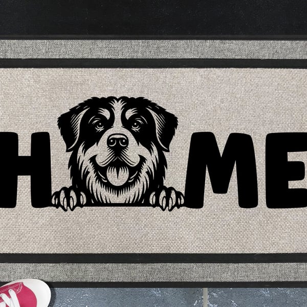 Greater Swiss Mountain Dog Home Door Mat - All Weather Doormat - 45x70cm 