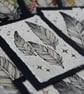 floaty feathers - original aceo illustration - Image 2