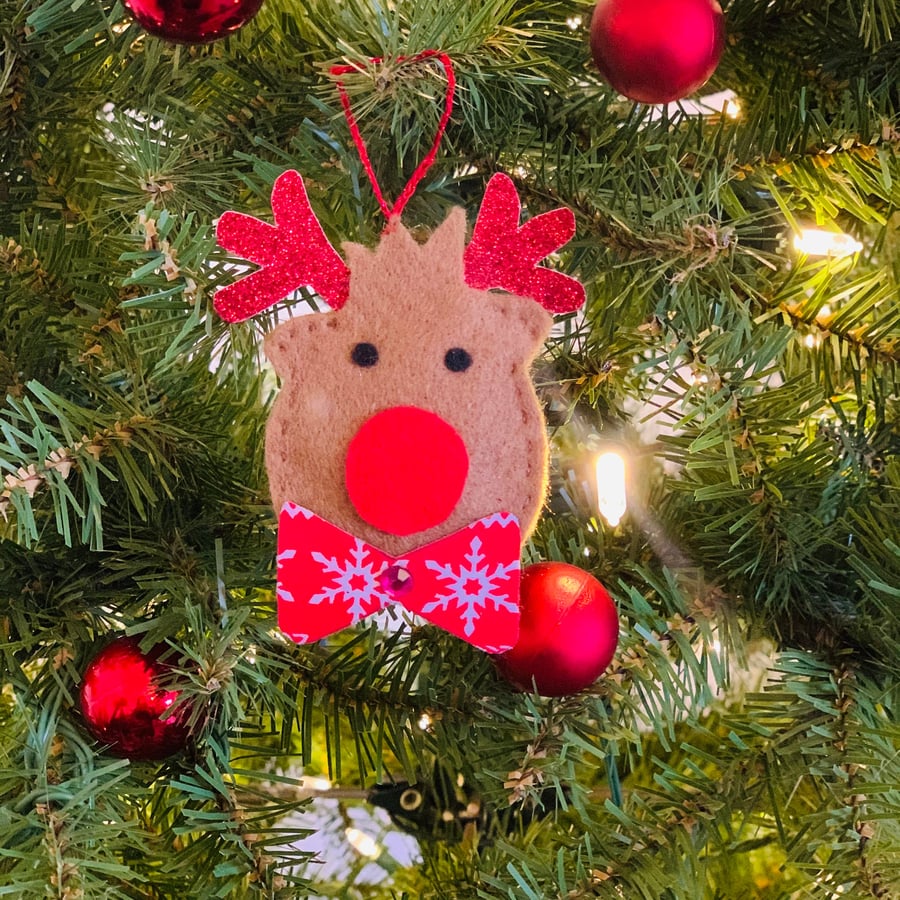 Felt Reindeer Christmas decoration