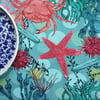 Rockpool Tea Towel - Cotton Seaside Tea Towel