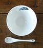 Ceramic Mussel Bowl with Spoon - Image 7