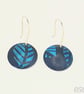 050 - Handmade Aluminium and Silver Reversible Earrings - Image 2