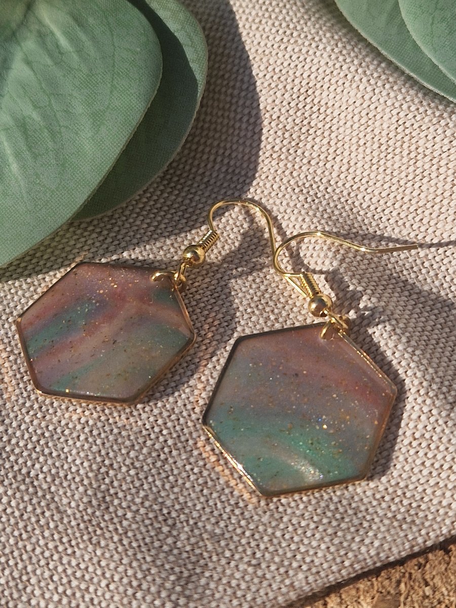 Polymer Clay Earrings: Pretty Pastels