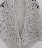 Lost Souls Shawl in silver -grey