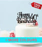 40th Birthday Cake Topper, 40th Cake Topper, Custom Cake Topper, 40th Cake Decor