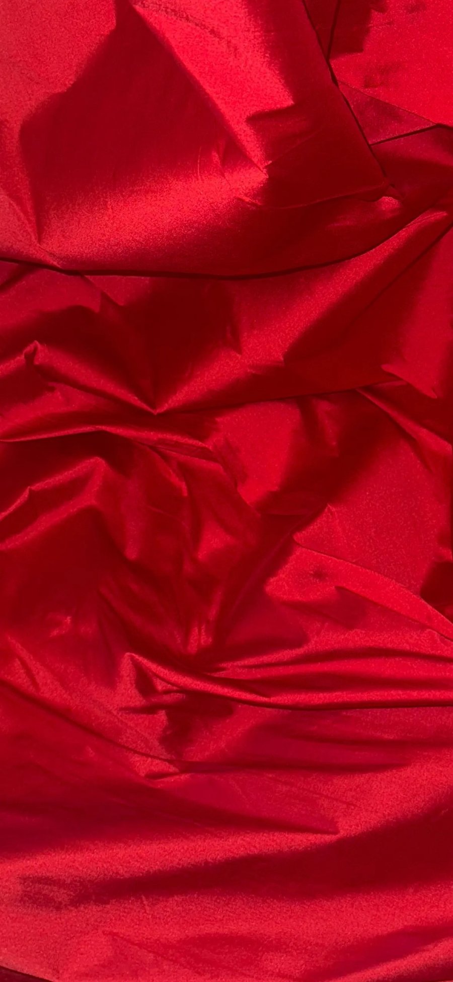 Red Supreme Taffeta Fabric 58'' PRICE PER METER
