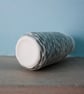 Grey Milk Bottle Vase  - Image 3