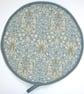 Aga Hob Lid Covers Pair of Mats Pads William Morris Snakeshead Blue - Image 2