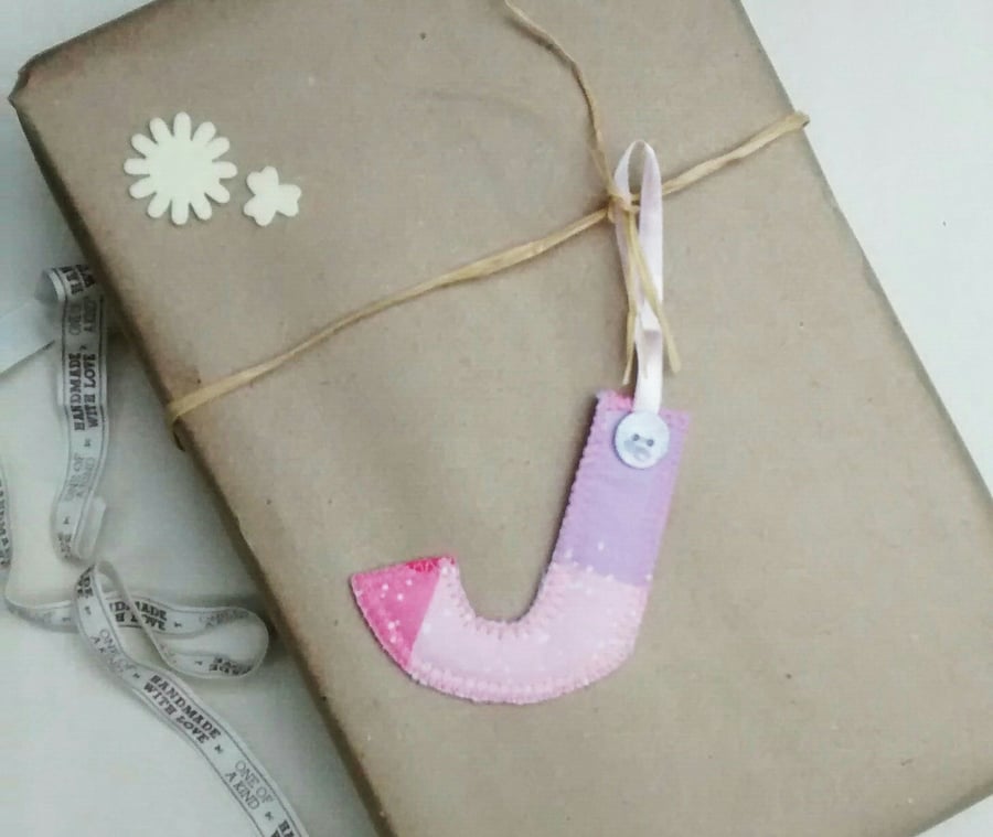 Personalised Gift Tag, J