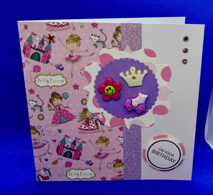 Little princess card