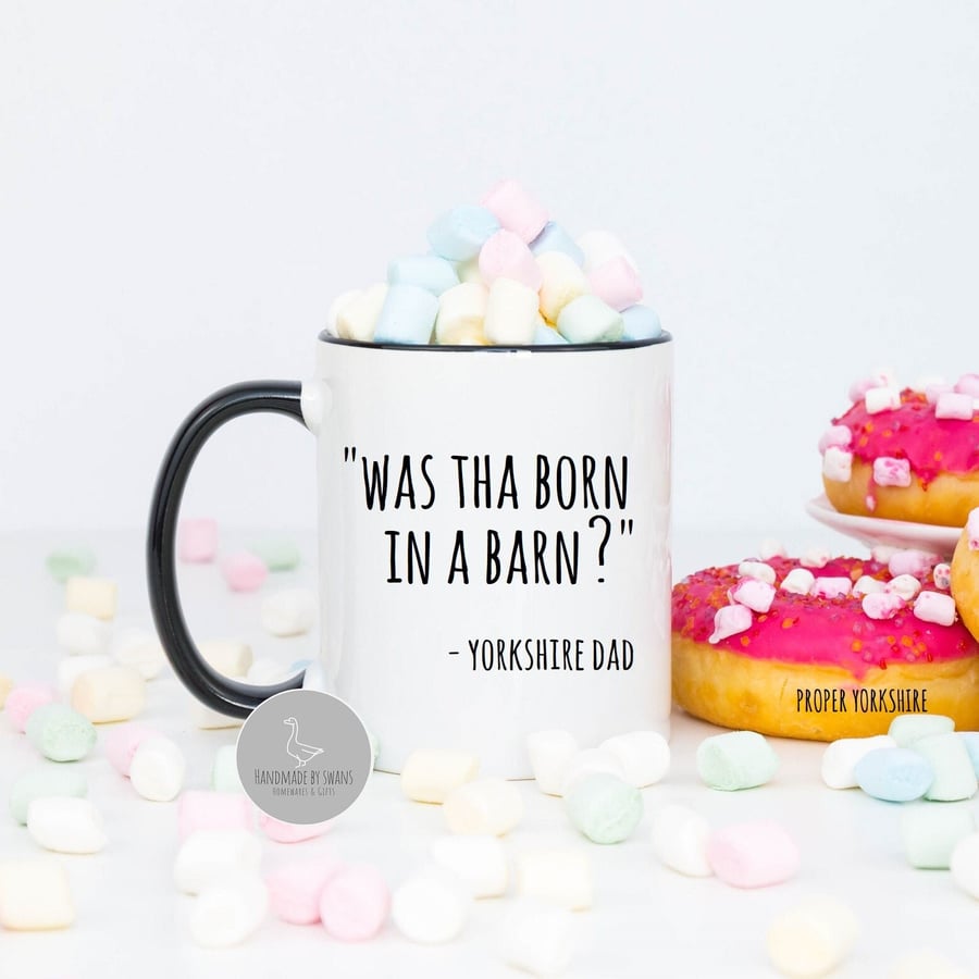 Funny Yorkshire mug, gift for dad, Yorkshire dad gift, funny father's day mug