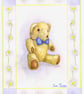 Notepad magnetic back. Teddy painting from original artwork printed on cover - Image 2