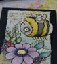 summer bee - original collaged aceo - Image 5