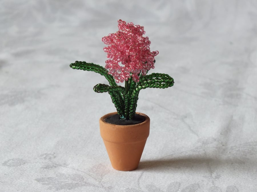Mini French Beaded Hyacinth