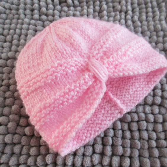 0-3 months Turban Style Hat
