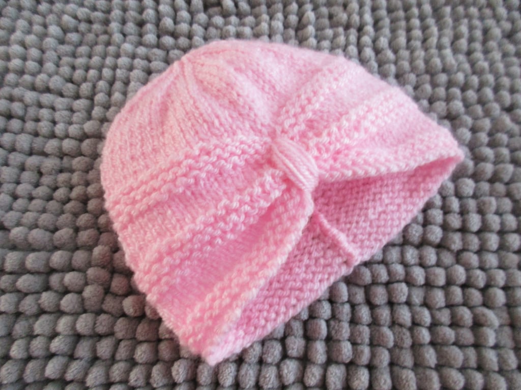 0-3 months Turban Style Hat