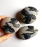 Painted Ravens Stone - Handpainted Nature Inspired Calming Joy Art Gift - Image 4