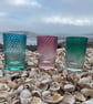 Mermaid Gin TrioUpcycled drinking GlassesGin Lover GiftCocktail Party GlassValen
