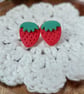 Strawberry stud earrings - Image 6