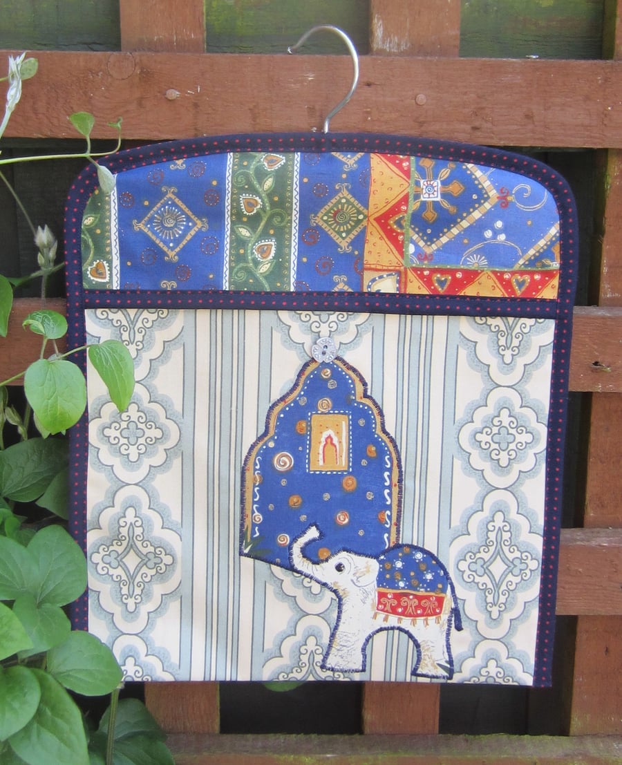 Elephant Peg Bag