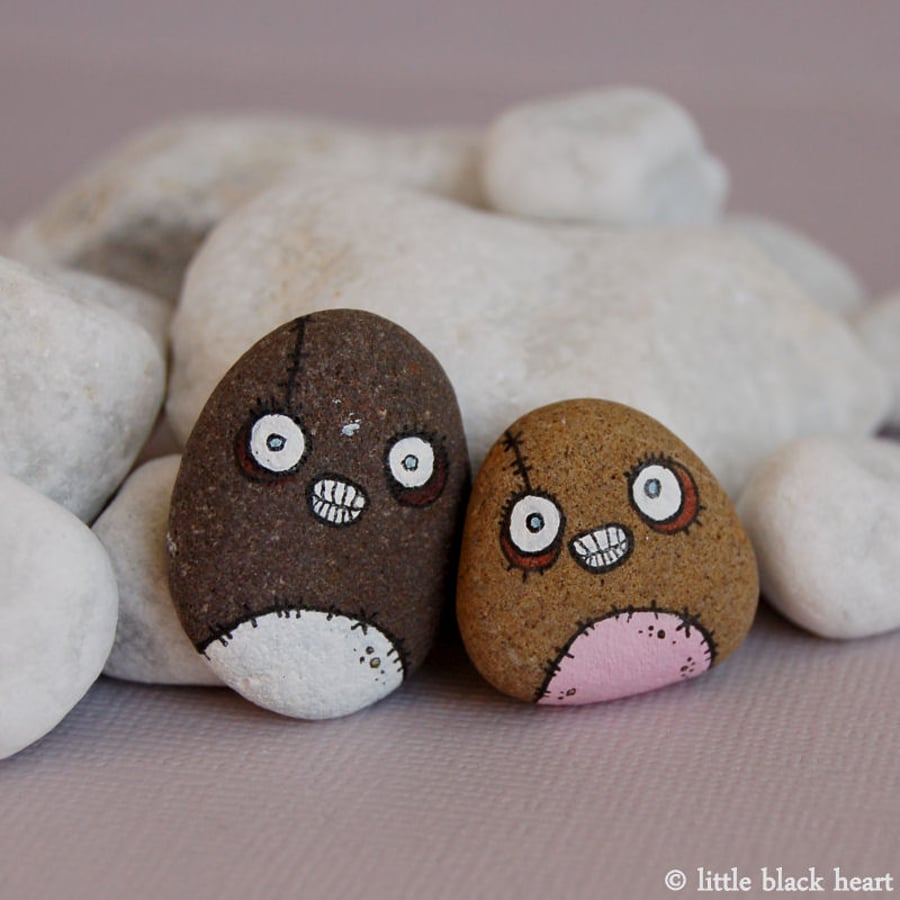 zombie rock pair - bob and esmerelda