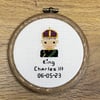 Coronation of King Charles III mini portrait