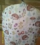 Hedgehogs, flowers and toadstools Large Coffee Pot Cosy - Image 3